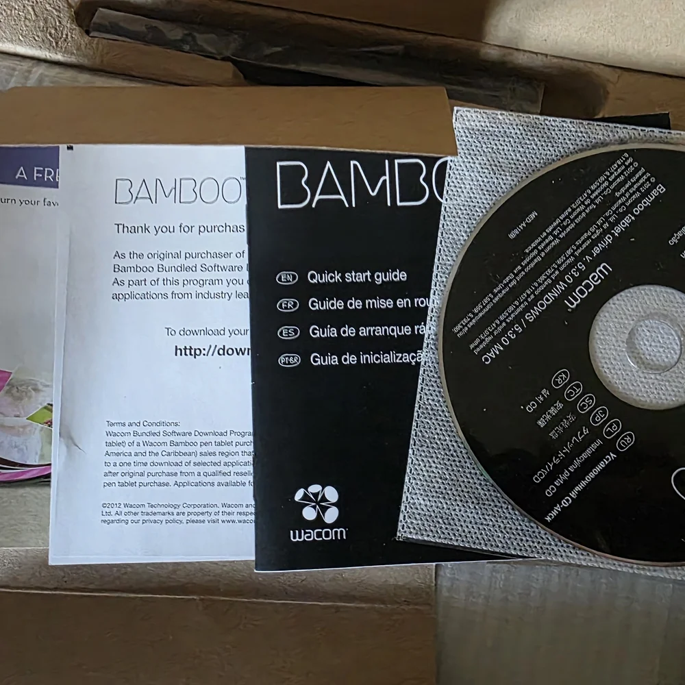 Wacom bamboo capture